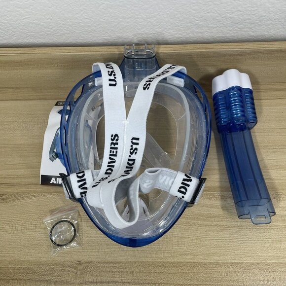 US Divers Airgo Full Face Snorkel Mask - Adult XS/SM Easy Breathe Snorkel System - Picture 7 of 7